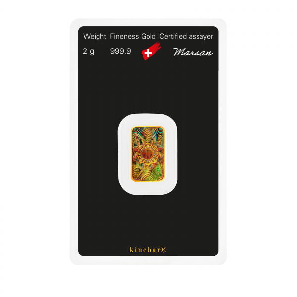 Lingotto Oro 999,9/000 da 2 gr