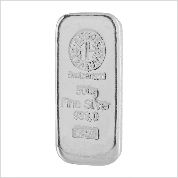Lingotto Argento 999/000 da 500 gr