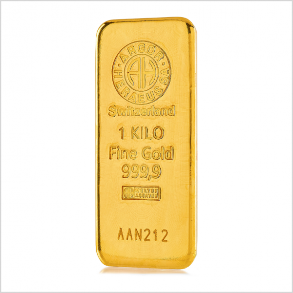 Lingotto Oro 999,9/000 da 1 kg
